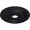 Ekena Millwork Oldham Ceiling Medallion (Fits Canopies up to 8 5/8"), 18"OD x 3 3/8"ID x 7/8"P, Steel Gray CM18OL1SGS - alternate 3